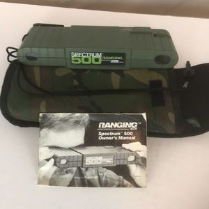 Coleman Spectrum 500 Ranging with Carry Camo Bag